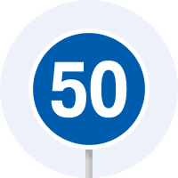 Дорожній знак 4.12 — Обмеження мінімальної швидкості