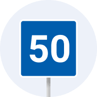 Дорожній знак 5.33 — Рекомендована швидкість